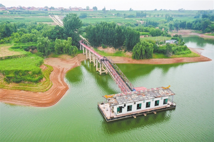 襄汾:農田灌溉忙